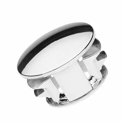 Point Bouchons De Guidon Chromé Pour Vélo - La Paire 4 Point Bouchons De Guidon Chromé Pour Vélo - La Paire – Image 2