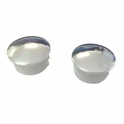 Point Bouchons De Guidon Chromé Pour Vélo - La Paire 8 Point Bouchons De Guidon Chromé Pour Vélo - La Paire -Abus Soldes bouchons de guidon chrome pour velo la paire full 3