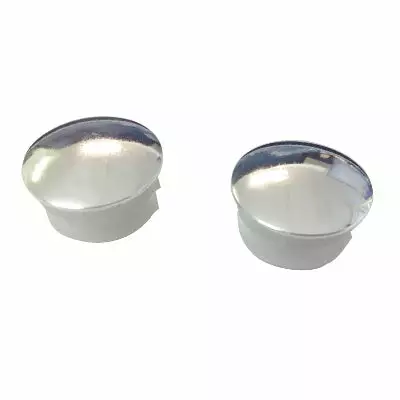 Point Bouchons De Guidon Chromé Pour Vélo - La Paire 5 Point Bouchons De Guidon Chromé Pour Vélo - La Paire – Image 3