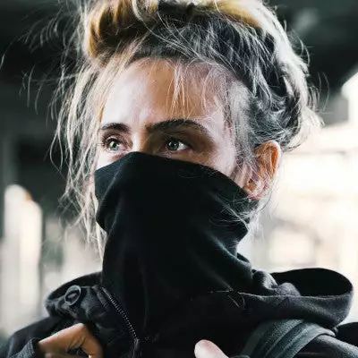 Chrome Industries Cache Col Noir En Laine Merino Gaiter Chrome 4 Chrome Industries Cache Col Noir En Laine Merino Gaiter Chrome – Image 2