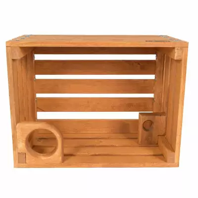 Caisse Vélo En Bois Sur Porte Bagages Avant Two-O 4 Caisse Vélo En Bois Sur Porte Bagages Avant Two-O – Image 2