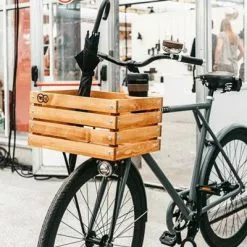 Caisse Vélo En Bois Sur Porte Bagages Avant Two-O 12 Caisse Vélo En Bois Sur Porte Bagages Avant Two-O -Abus Soldes caisse velo en bois sur porte bagages avant two o full 5