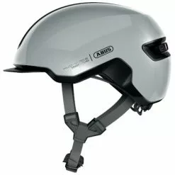 Casque Abus HUD-Y Ace Race Grey Avec Feu Pour Vélo En Ville