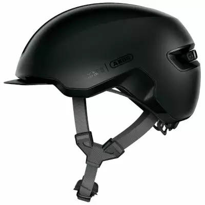 Casque Abus HUD-Y Ace Velvet Black Avec Feu Pour Vélo En Ville 3 Casque Abus HUD-Y Ace Velvet Black Avec Feu Pour Vélo En Ville