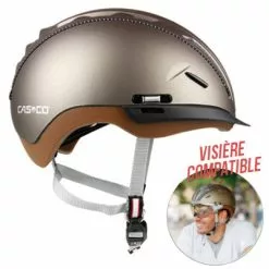 Casque Cycliste Urbain Et VAE Roadster Marron Casco