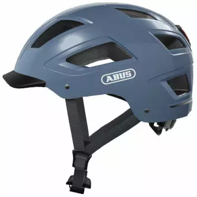 Casque De Vélo De Ville Bleu Hyban 2.0 Abus 3 Casque De Vélo De Ville Bleu Hyban 2.0 Abus