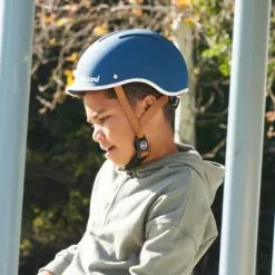Casque Enfant Bleu Thousand Jr Avec Autocollants -Abus Soldes casque enfant bleu thousand jr avec autocollants full 6
