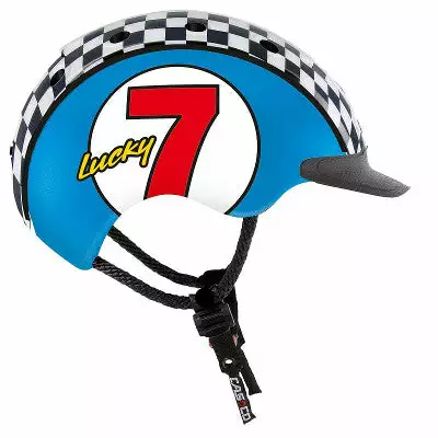 Casque Enfant Cyclisme Et Ski - Mini 2 Luck 7 Bleu Casco 4 Casque Enfant Cyclisme Et Ski - Mini 2 Luck 7 Bleu Casco – Image 2