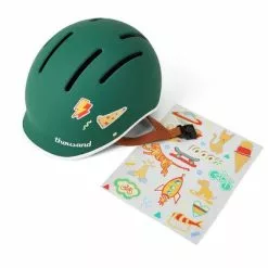 Casque Enfant Vert Thousand Jr Avec Autocollants 11 Casque Enfant Vert Thousand Jr Avec Autocollants -Abus Soldes casque enfant vert thousand jr avec autocollants full 4