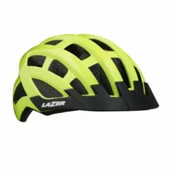 Abus Soldes 55 Casque Vélo à LED Compact Deluxe Lazer Jaune Flash
