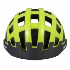 Abus Soldes -Abus Soldes casque velo a led compact deluxe lazer jaune flash full 2