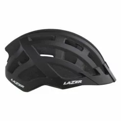 Casque Vélo à LED Compact Deluxe Lazer Noir -Abus Soldes casque velo a led compact deluxe lazer noir full 3