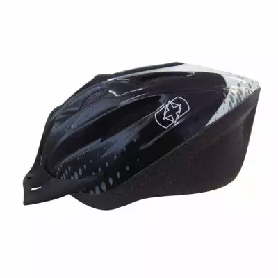 Casque Vélo Adulte F15 Hurricane Noir Et Argent Oxford 4 Casque Vélo Adulte F15 Hurricane Noir Et Argent Oxford – Image 2