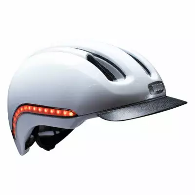 Casque Vélo Avec Led Intégrée Vio Nutcase Blanc 3 Casque Vélo Avec Led Intégrée Vio Nutcase Blanc