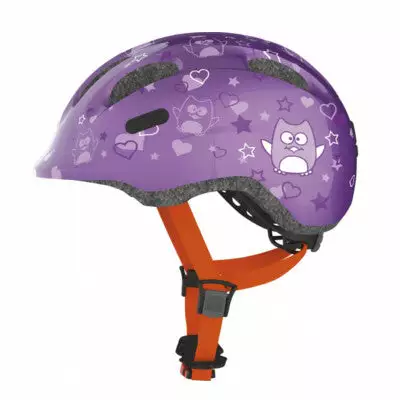 Casque Vélo Bébé Purple Star Smiley ABUS 3 Casque Vélo Bébé Purple Star Smiley ABUS
