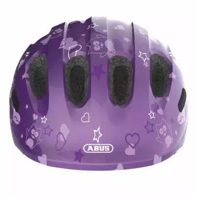 Casque Vélo Bébé Purple Star Smiley ABUS 4 Casque Vélo Bébé Purple Star Smiley ABUS – Image 2