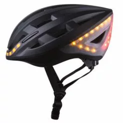 Casque Vélo Clignotant Lumos Kickstart Avec Feu Stop - Noir