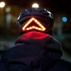 Casque Vélo Clignotant Lumos Kickstart Avec Feu Stop - Noir -Abus Soldes casque velo clignotant lumos kickstart avec feu stop noir full 4