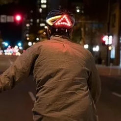 Casque Vélo Clignotant Lumos Kickstart Avec Feu Stop - Noir -Abus Soldes casque velo clignotant lumos kickstart avec feu stop noir full 5