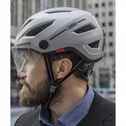 Casque Vélo électrique Avec Visière Pedelec 2.0 Ace Abus 15 Casque Vélo électrique Avec Visière Pedelec 2.0 Ace Abus -Abus Soldes casque velo electrique avec visiere pedelec 2 0 ace abus gris full 4