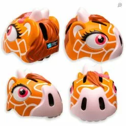 Casque Vélo Enfant Girafe Crazy Safety 13 Casque Vélo Enfant Girafe Crazy Safety -Abus Soldes casque velo enfant girafe crazy safety full 6