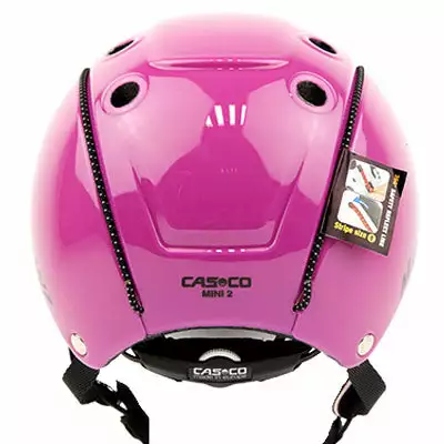 Casque Vélo Et Ski Bébé Mini 2 Rose Casco 7 Casque Vélo Et Ski Bébé Mini 2 Rose Casco – Image 5