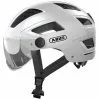 Casque Vélo Hyban 2.0 Ace Blanc Avec Visière Intégrée Abus -Abus Soldes casque velo hyban 2 0 ace blanc avec visiere integree abus full