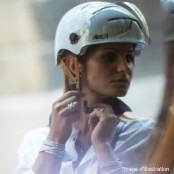 Casque Vélo Kask à Visière Urban Lifestyle Champagne -Abus Soldes casque velo kask a visiere urban lifestyle champagne full 5