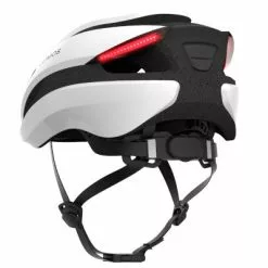 Casque Vélo Lumineux à Clignotants Ultra Lumos Blanc -Abus Soldes casque velo lumineux a clignotants ultra lumos blanc full 5