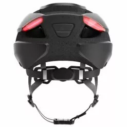 Casque Vélo Lumineux à Clignotants Ultra Lumos Noir -Abus Soldes casque velo lumineux a clignotants ultra lumos noir full 3