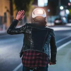 Casque Vélo Urbain Intelligent Lumos Matrix Blanc Avec éclairage -Abus Soldes casque velo urbain intelligent lumos matrix blanc avec eclairage full 5