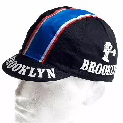 Vintage Cycling Casquette Cyclisme Logo Brooklyn Noir Vintage 4 Vintage Cycling Casquette Cyclisme Logo Brooklyn Noir Vintage – Image 2