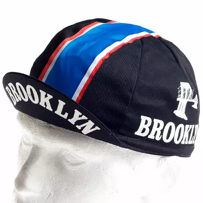 Vintage Cycling Casquette Cyclisme Logo Brooklyn Noir Vintage 6 Vintage Cycling Casquette Cyclisme Logo Brooklyn Noir Vintage – Image 4