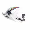 Vintage Cycling Casquette Vélo Vintage Logo Colnago Blanche -Abus Soldes casquette velo vintage logo colnago blanche full