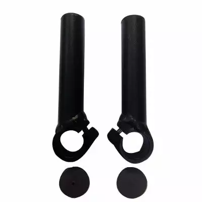 Brandless Cornes De Guidon De Vélo Noir Aluminium 110 Mm 4 Brandless Cornes De Guidon De Vélo Noir Aluminium 110 Mm – Image 2