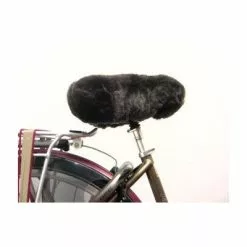 Welo Couvre Selle Pour Vélo Fourrure Véritable Peau De Mouton -Abus Soldes couvre selle pour velo fourrure veritable peau de mouton full 4