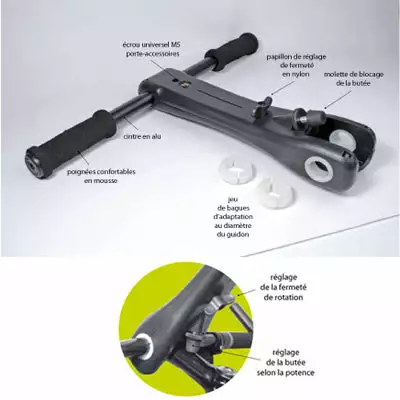 D.Bar D-Bar - Réhausseur De Guidon De Vélo 4 D.Bar D-Bar - Réhausseur De Guidon De Vélo – Image 2
