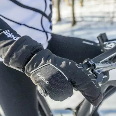 Gants Trois Doigts Chauds Pour Vélo D'hiver Nordic Gripgrab 3 Gants Trois Doigts Chauds Pour Vélo D'hiver Nordic Gripgrab