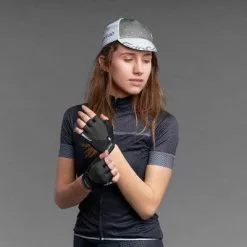 Gants Vélo Courts Pour Femmes Progel Gris Gripgrab