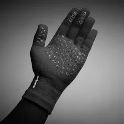 Abus Soldes -Abus Soldes gants velo hiver impermeable noir thermal waterproof gripgrab full 2