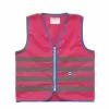 Gilet De Sécurité Enfant à Vélo Haute Visibilité Rose Wowow