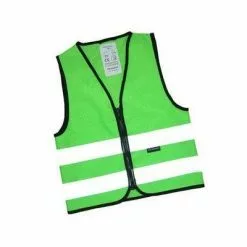 Gilet De Sécurité Enfant à Vélo Haute Visibilité Vert Wowow 13 Gilet De Sécurité Enfant à Vélo Haute Visibilité Vert Wowow -Abus Soldes gilet de securite enfant a velo vert small full