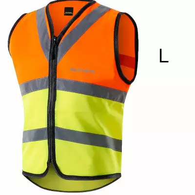 Gilet De Signalisation à Vélo Jaune Et Orange Avec Zip Altura 8 Gilet De Signalisation à Vélo Jaune Et Orange Avec Zip Altura – Image 6