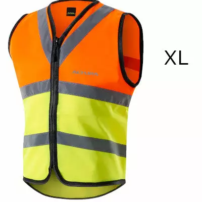 Gilet De Signalisation à Vélo Jaune Et Orange Avec Zip Altura 9 Gilet De Signalisation à Vélo Jaune Et Orange Avec Zip Altura – Image 7