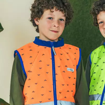 Gilet Réfléchissant Enfants Orange Fluo Jackson Go Fluo 5 Gilet Réfléchissant Enfants Orange Fluo Jackson Go Fluo – Image 3
