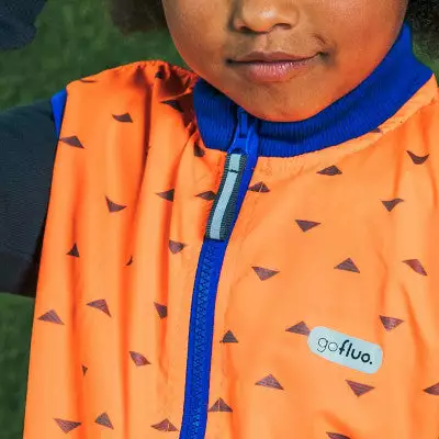 Gilet Réfléchissant Enfants Orange Fluo Jackson Go Fluo 7 Gilet Réfléchissant Enfants Orange Fluo Jackson Go Fluo – Image 5