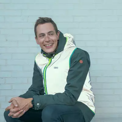 Gilet Réfléchissant Gris Pour Hommes Darknight Go Fluo 6 Gilet Réfléchissant Gris Pour Hommes Darknight Go Fluo – Image 4