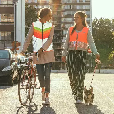 Gilet Réfléchissant Multicolore Pour Femmes Darkflow Go Fluo 8 Gilet Réfléchissant Multicolore Pour Femmes Darkflow Go Fluo – Image 6