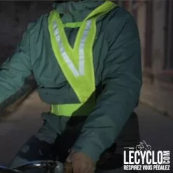 M-Wave Harnais Réfléchissant De Sécurité Pour Cycliste -Abus Soldes harnais reflechissant de securite pour cycliste full 3