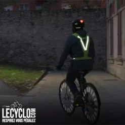 M-Wave Harnais Réfléchissant De Sécurité Pour Cycliste -Abus Soldes harnais reflechissant de securite pour cycliste full 4